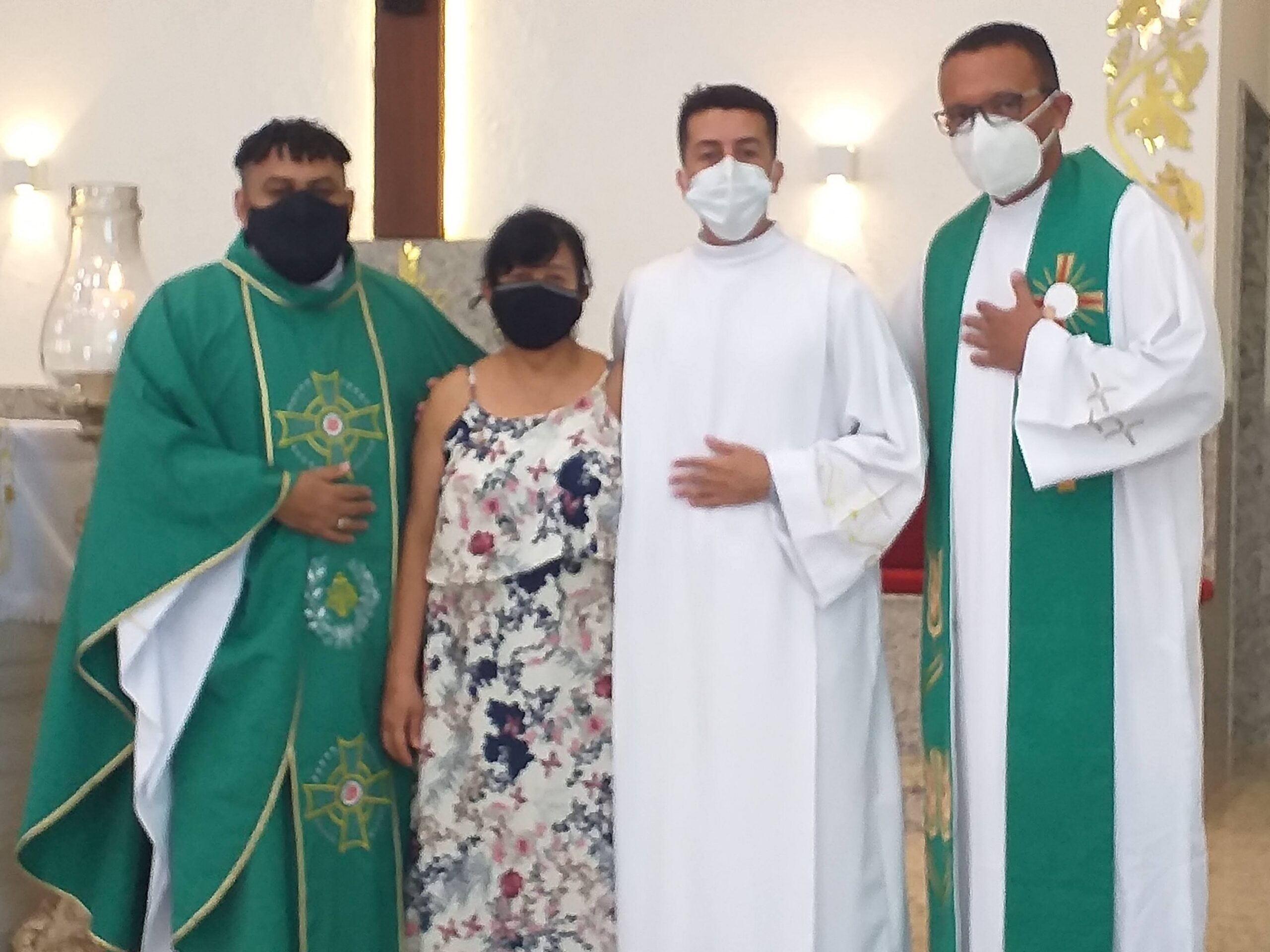 Missa de Envio do Vocacionado Erick Castello Branco de Oliveira para o Pré-noviciado Sacramentino